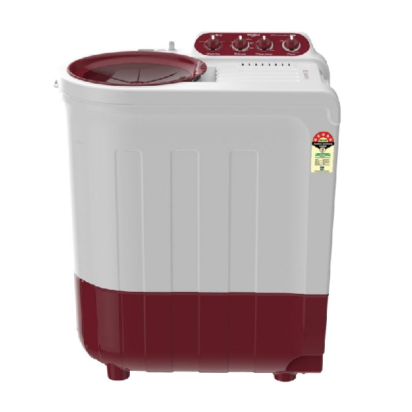 Whirlpool 7.2 Kg Semi Automatic Top Loading Washing Machine (Ace Supreme Plus 7.2, Coral Red, 5 Years Warranty)  | Vasanth &amp; Co